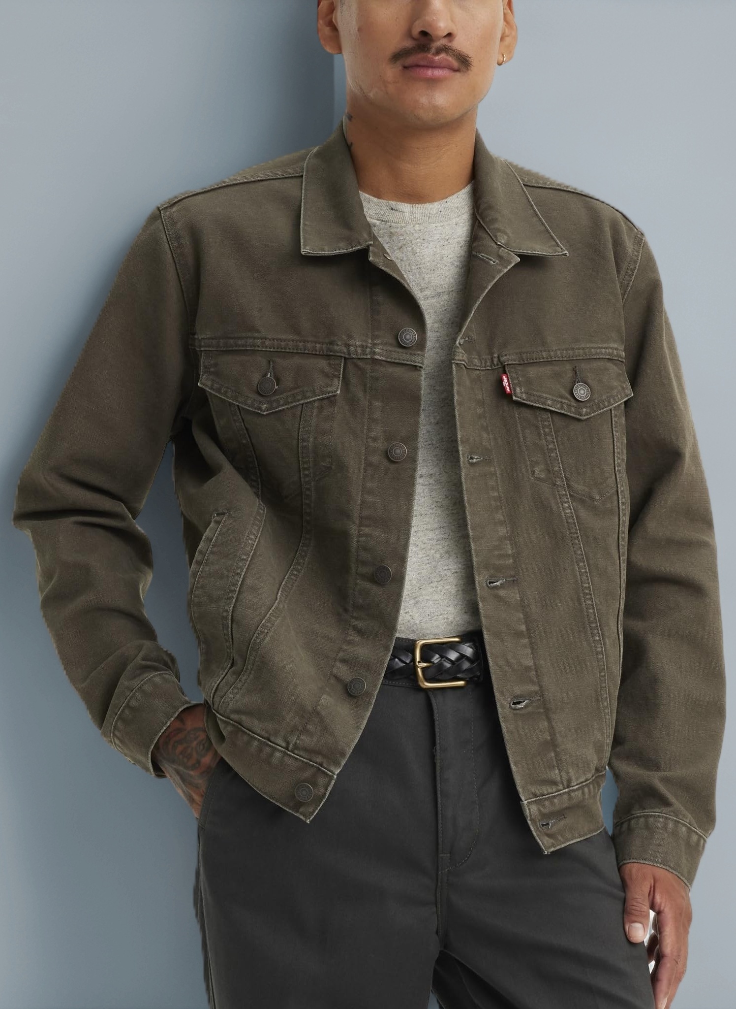 Amazon.co.jp: [リーバイス] デニムジャケット TYPEⅢ トラッカー